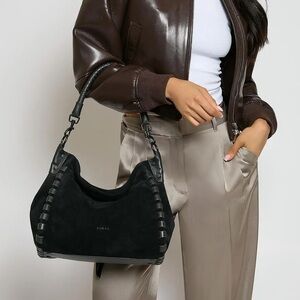 Aimee Kestenberg Zen Suede Hobo Shoulder Bag